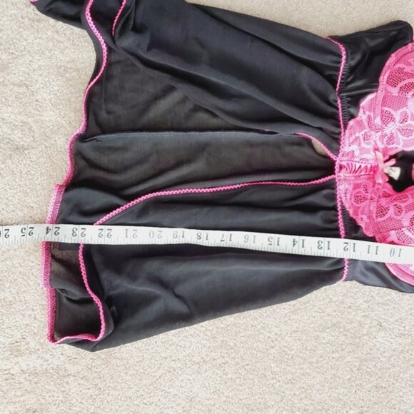 Vintage Y2K 2000s La Senza Babydoll Lolita Sabrina Carpenter Slip Padded Cami S - Picture 6 of 9